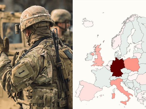 Map Shows Where US Troops Are Stationed Across NATO Countries