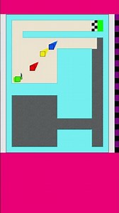 square race 2d simulation 🟥🟦🟨🟩