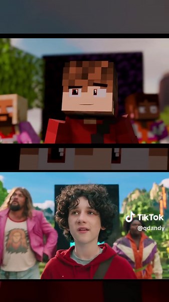 Animated Minecraft Movie Comparison 3