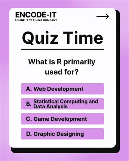 Master R Programming, Data Analytics & Visualization with Encode-IT! #ittraining #careergrowth
