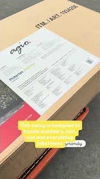 You Won’t Believe Costco Is Selling This Patio Swing-AGIO #costcodeals #homeupgrade #patiofurniture