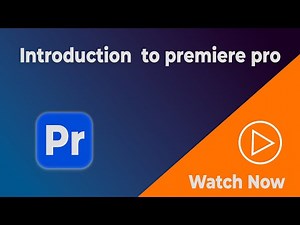 Introduction to Premiere Pro (Beginner Tutorial – Start Editing Today!)