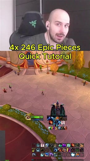 How to obtain 4x 246 ilvl Epic Pieces (Chamption Track) - WITHOUT DUNGEONS - World of Warcraft Midnight#warcraft #gaming #midnight #wow #worldofwarcraft