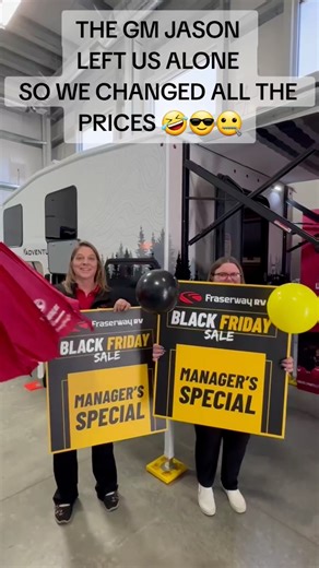 Roses are red, RVs are white, our Black Friday deals will make your wallet light (in a good way). 💘🚐 #BlackFriday #FraserwayRV #yeg #parklandcounty #sprucegrove #RVDeals #edmonton | Fraserway RV - Edmonton