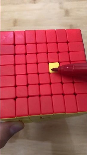 How To Solve a 7x7 Rubik’s Cube Problem