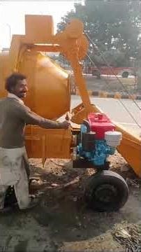 Concrete Mixer Load Testing Hack 😂 #mixturemachine #hack #funny #concretemixer
