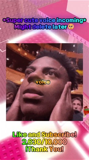 FIRST VOICE REVEAL felt cute🥺 #roblox #rblx #robloxrant #robloxedit #shorts