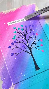 Easy and creative acrylic paintings idea for beginner's😊 🎨 #explore #art #satisfying #easyart #drawing #painting #creativeart #artideas #easypainting | Creative Art & Craft Ideas