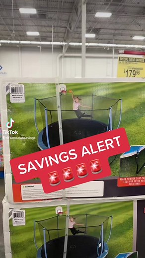 Sam's Club Trampoline Sale – Only $179.98!