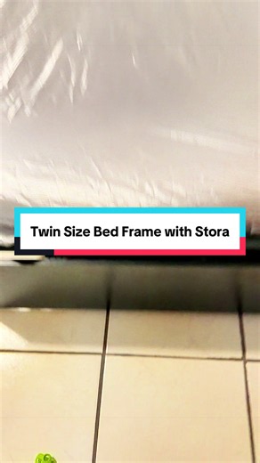 Twin Size Bed Frame with Stora - New Home Force assembly