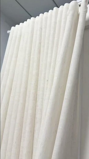 DIY Curtain Installation:Telescopic Wave Curtain Track with Perfect Drapes #homedecor #hugmoom #home