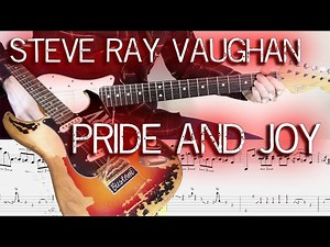 Stevie Ray Vaughan - Pride and joy (Guitar Lesson With TAB & Score)🎸
