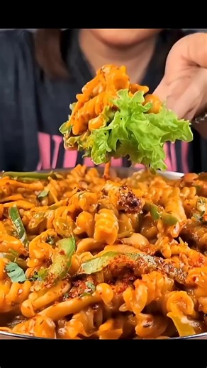 ASMR: Eating Pasta Eating Challenge 😍😋 Maggie and different types pasta cake 🍰 samosa Mukbang shorts #mukbangn #asmreating #mukbangasmr #asmr