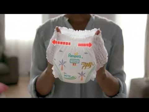 When baby starts to crawl, switch to Pampers Pants