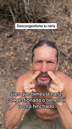 Descongestiona tu nariz con masajes y pranayama