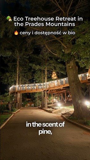 Discover the Ultimate Eco Treehouse Retreat in Spain | Nature Escape in Prades Mountains