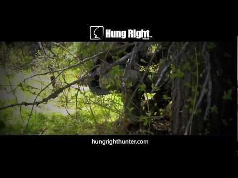 Hung Right Hunter ( free hanging treestand and tree bracket)