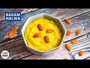 Badam Halwa Recipe | बादाम का हलवा | CHEF KRD