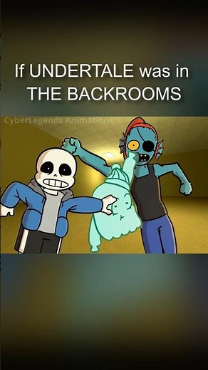8 - If UNDERTALE was in THE BACKROOMS (Animation)