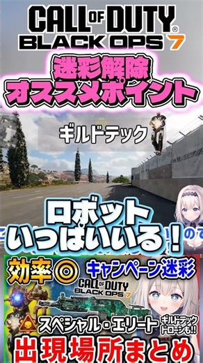 Low CR is no problem‼️BO7 Camouflage Unlock Recommended Tips "Guild Tech"🤖Endgame✨[LiPE-リペ-/VTube...