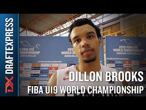 Dillon Brooks 2015 FIBA U19 World Championship Interview