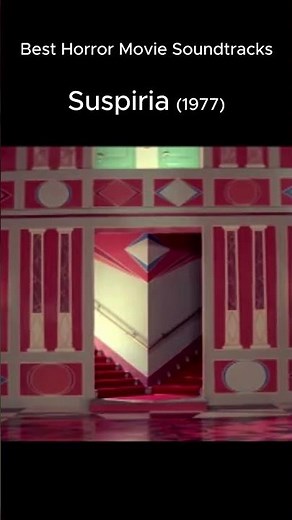 Best Horror Movie Soundtrack. Suspiria (1977) #70smusic