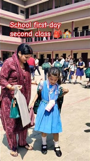 School First day 2nd class 🎒#school #schoollife #schoolmemes #schoolmemes #schooltime #classtime #