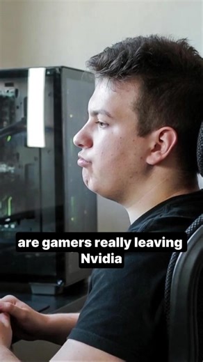 Are Gamers Really Leaving Nvidia? #technology #pc #shorts