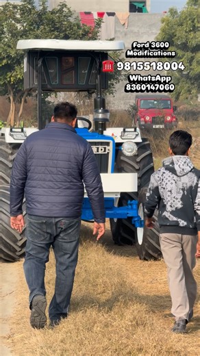 Vikramdeep Singh Sidhu on Instagram: "Ford 3600 Tractor Modifications call 9815518004 #lifegames_with_vikramdeep_singh_sidhu #tractor #ford3600 #modification #oldtractor"