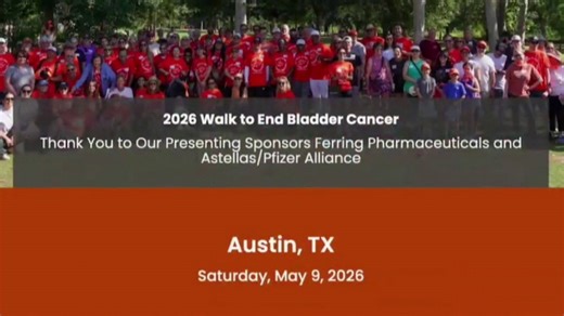 Walk to end bladder cancer on May 9 in Austin