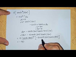Derivatives of Hyperbolic Functions Tagalog