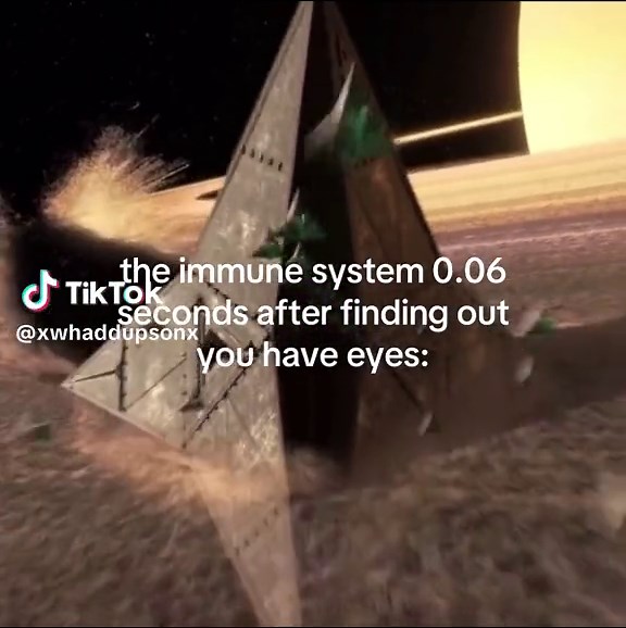 Discovering Eyes: Immune System Meme Trend