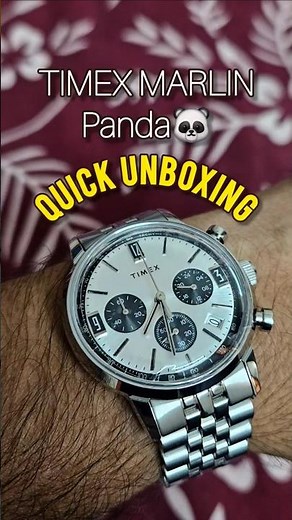 TIMEX MARLIN PANDA Unboxing | 2024 Edition - TW2W10400UJ