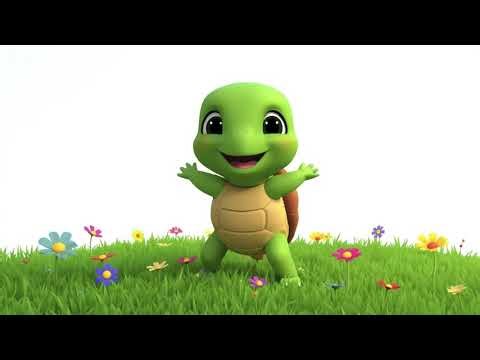 Turtle Turtle Turn Around 🐢 | Animal Dance Song for Toddlers & Kids