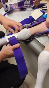 We're almost there!! AFOs are DONE and working out fantastically! KAFOs are still being adjusted. Let's take a walk in the AFOs! | Team AMC Ana