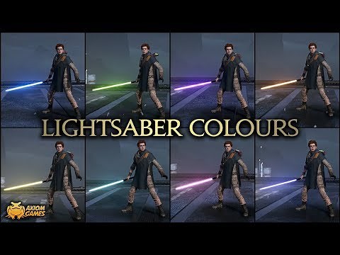 Star Wars Jedi: Fallen Order - All Lightsaber Colours