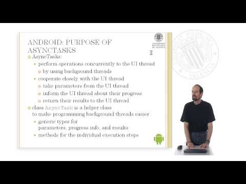 The UI Thread and the class AsyncTask in Android | 7/12 | UPV