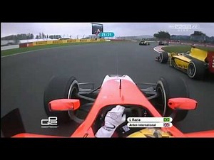 Razia vs Valsecchi - British Grand Prix GP2 2012