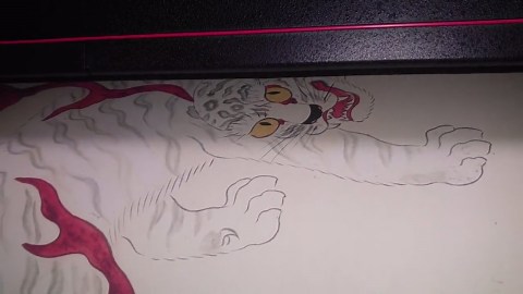 White Tiger Korean Art of Joseon Dynasty - Etsy