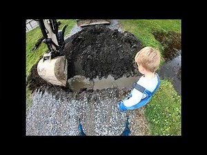Installing A New Culvert With Mini Excavator
