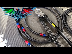Cut Braided Steel fuel lines Fast and Clean!!