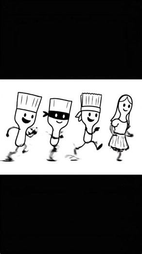 Speed brush #animation#2danimation#animationshorts#animatedshorts