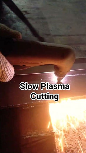 Perfect Plasma Cutting on Thick Steel Plate | Satisfying Metal WorkPlasmaCutting #MetalWork #welding