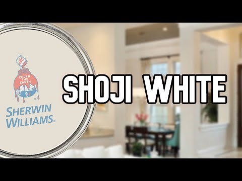 SHOJI WHITE BY SHERWIN WILLIAMS | Is it BEIGE or GRAY?