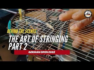 How fast are the Best Stringers in the World? | The Art of Stringing Part 2