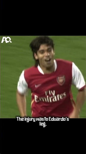 players whose career ended in one moment: Eduardo da silva #shorts #arsenal #soccer #footballstory