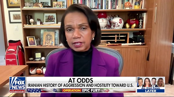 Ex-Secretary of State Condoleezza Rice urges Trump admin to ‘take care’ of Iran for good: ‘Render them incapable’