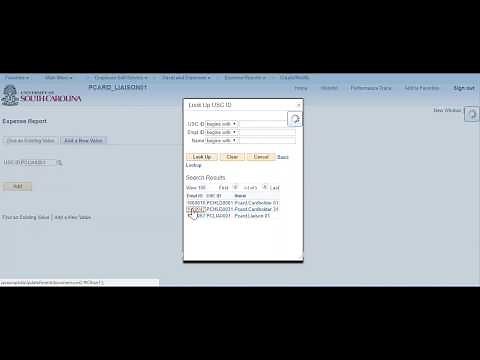 Expense Report Procurement CardTraining