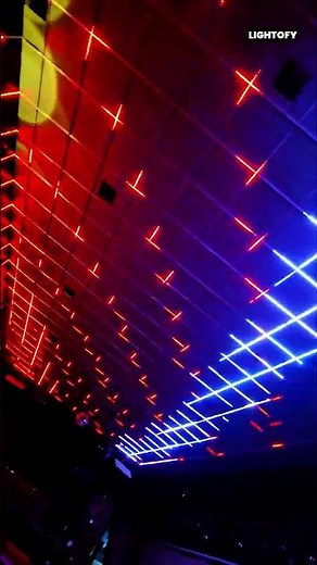 🌟 Club Light Showcase – RGB Pixel LED Bar in Action!