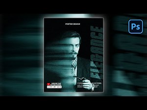 Simple Typography Poster Design in Photoshop | Easy Tutorial for Beginners